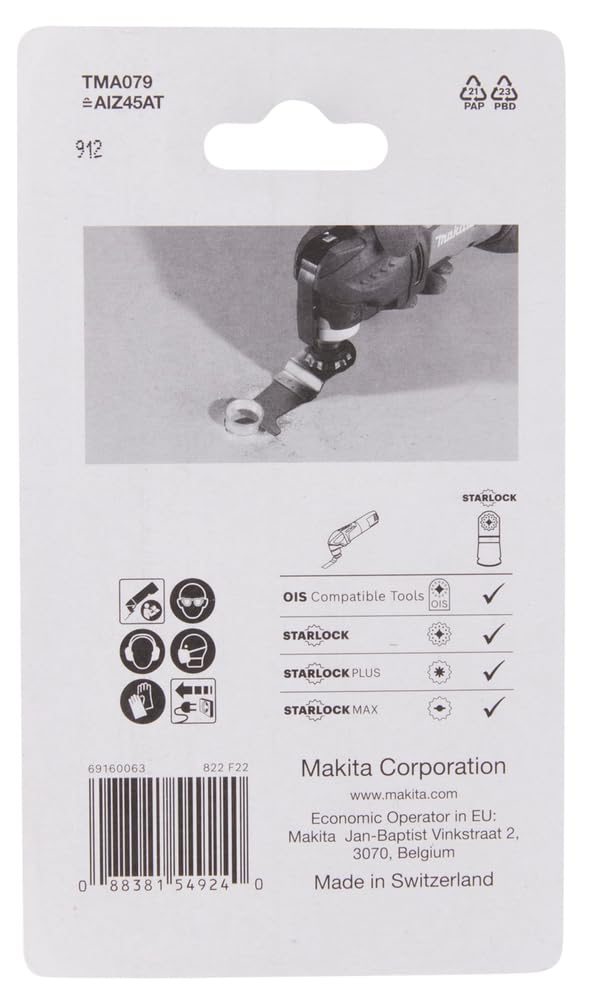 Makita B-69755 Multi-Tool Starlock Plunge TMA079 TC - Image 3