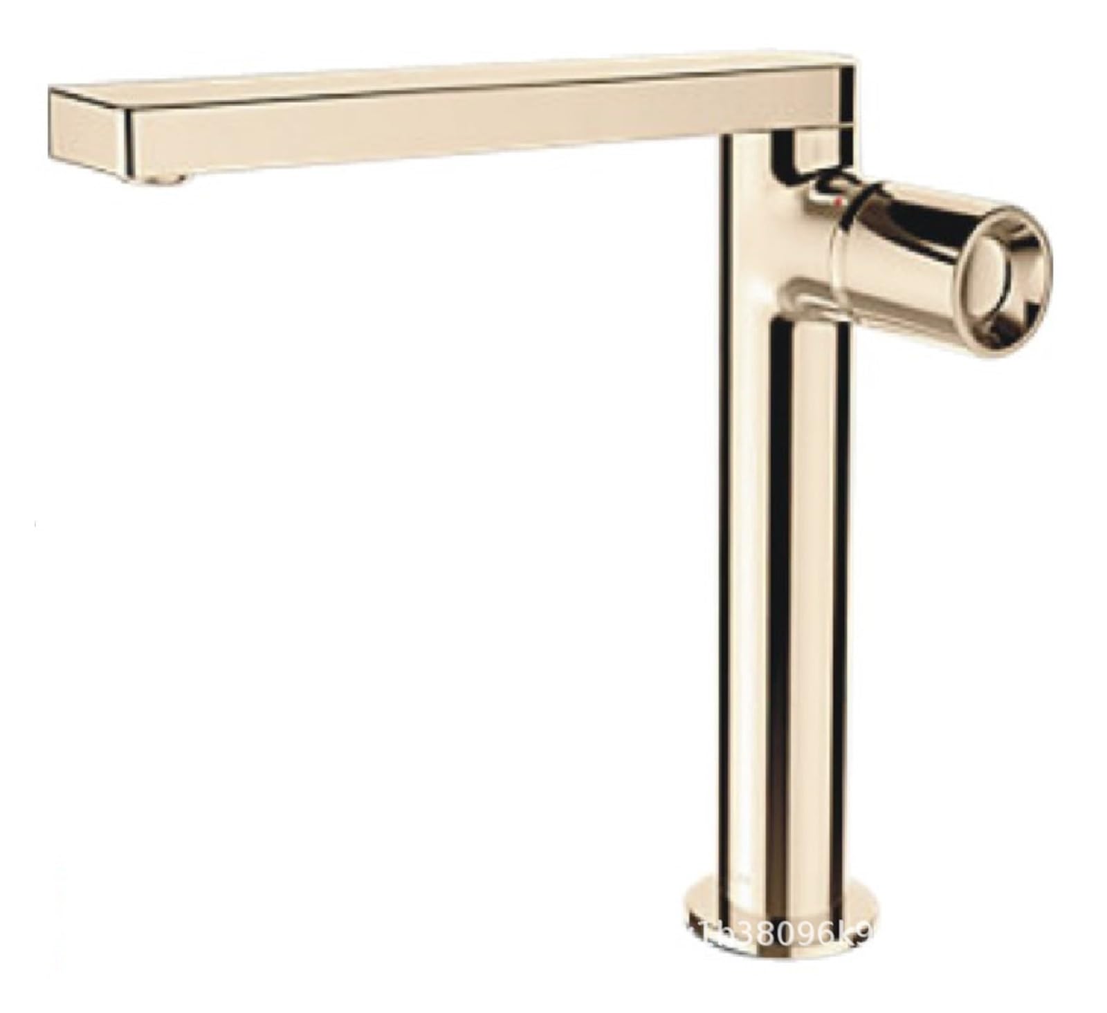 Robinet de lavabo en cuivre massif robinetterie haut de gamme or rose et noir