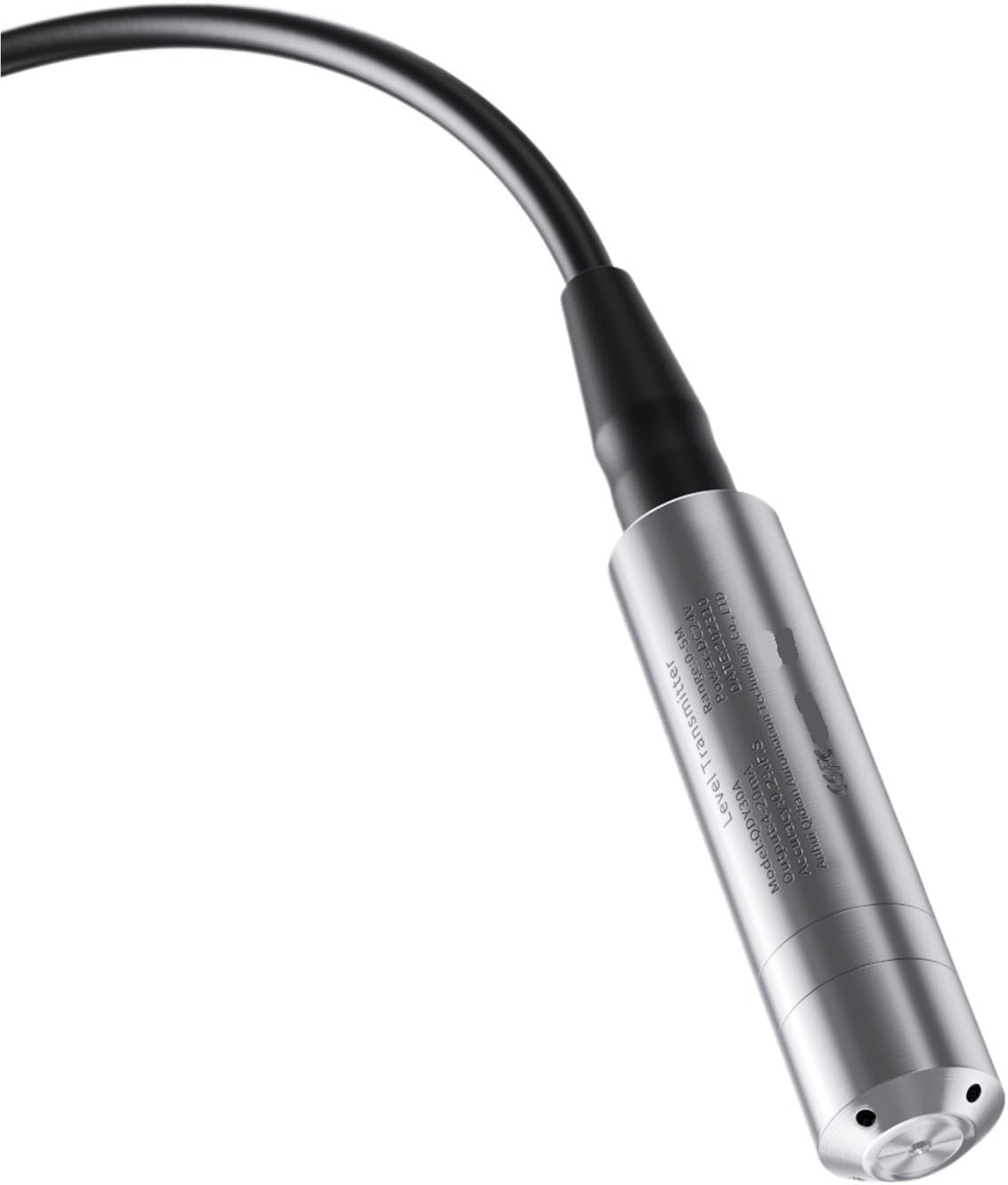 5M 7M 8M 9M 10M 20M Liquid Level Transmitter RS485 Hydrostatic Liquid Level Transducer 4-20mA 0-10V Water Level Sensor(0-3.3V,20m Range 20m Cable)