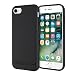 Produktbild Incipio [Esquire Series] Carnaby Schutzhülle für Apple iPhone 7 / 8 in schwarz [Oberfläche aus Baumwolle | Robuste Hartschale | Edle Optik | Hybrid] - IPH-1485-CBK