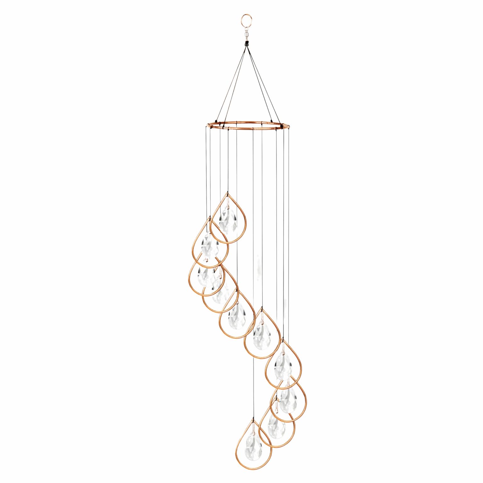 Red Carpet Studios 11027 Spiral Tunes Wind Chime, Copper