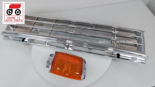 ねゐ 86 Sheng Yi Replacement Fully Chrome Grille for Toyota Hilux Pickup