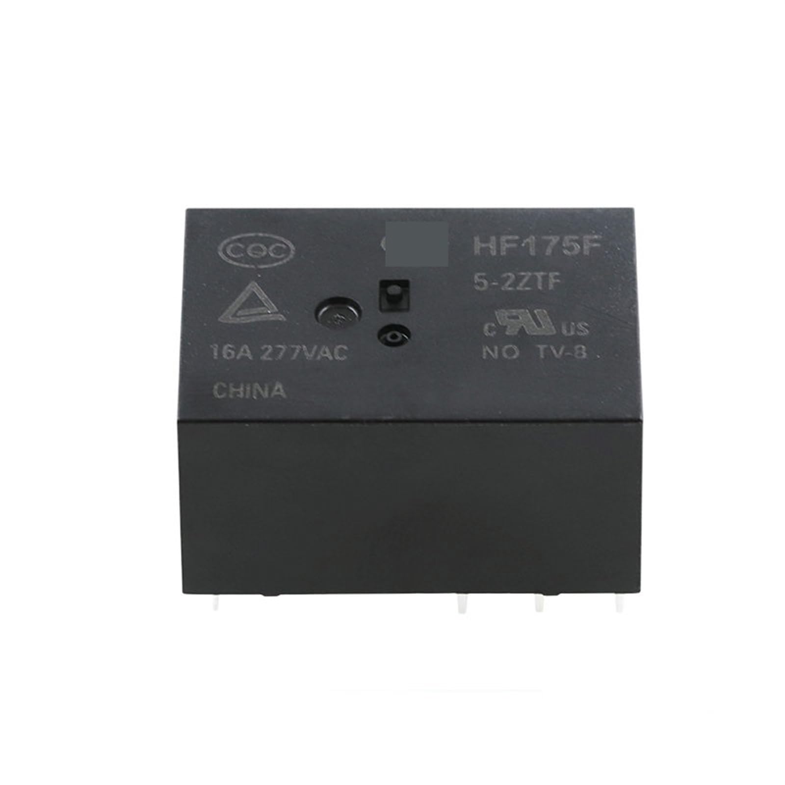 Relé HF175F-12-2ZTF con conmutación eficiente de 16A para evitar sobrecargas térmicas 8