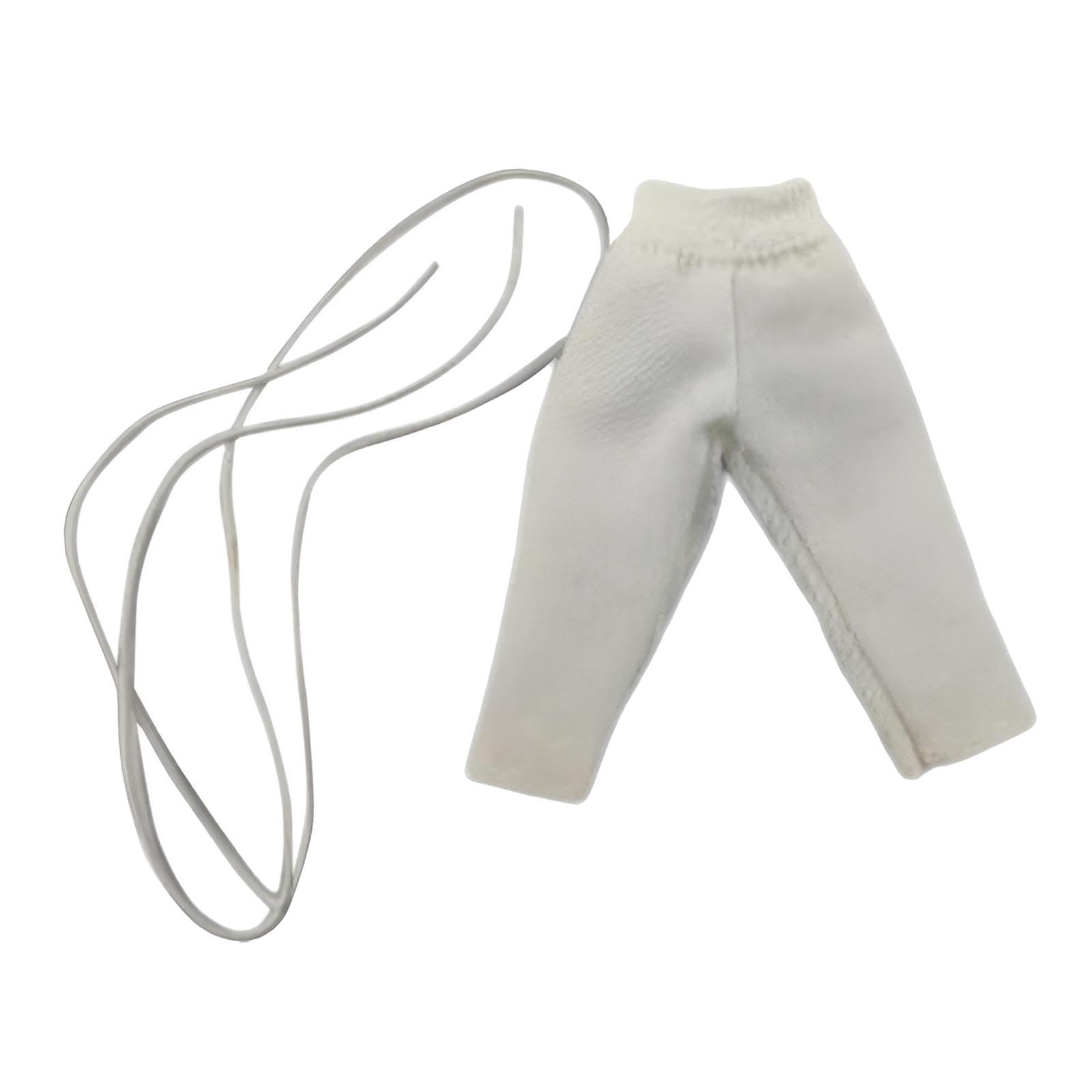 1:18 Scale Miniature Casual Trouser for 3.75'' Man Figures Accessory Costume White|Toys & Hobbies|Action Figures-image-27