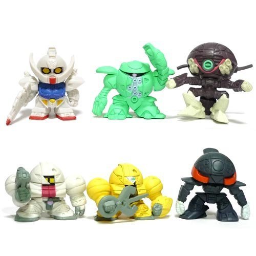 SDガンダム フィギュア 11体セット Bandai SD BB Senshi ZGMF Zaku Series 