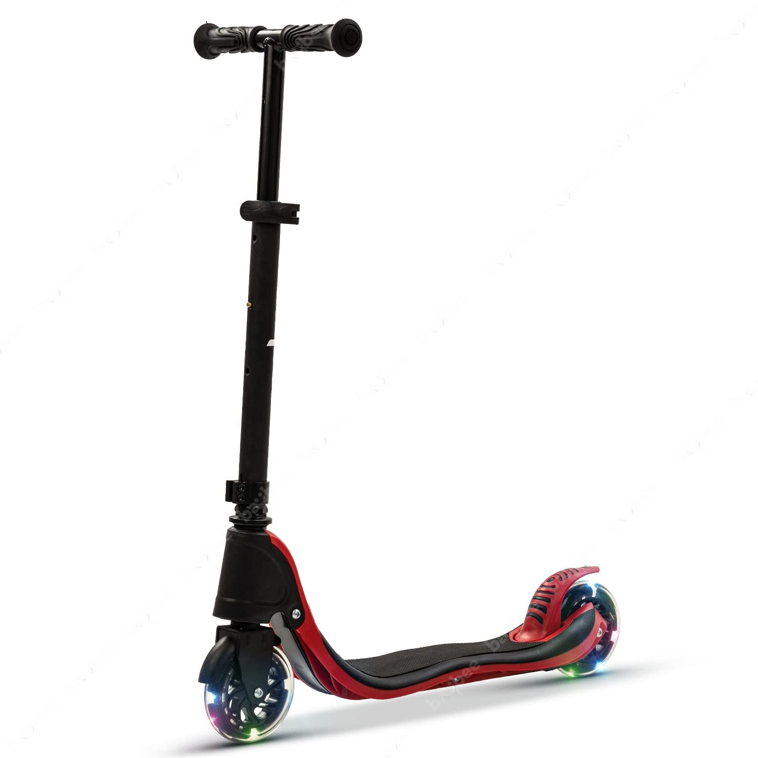 Baybee Dracarys Skate Scooter for Kids, 2 Wheel Kids Scooter with Three Height Adjustable Handle, Flashing LED PU Wheels & Rubber Deck | Kids Kick Scooter for 3 to 8 Years Boys Girls