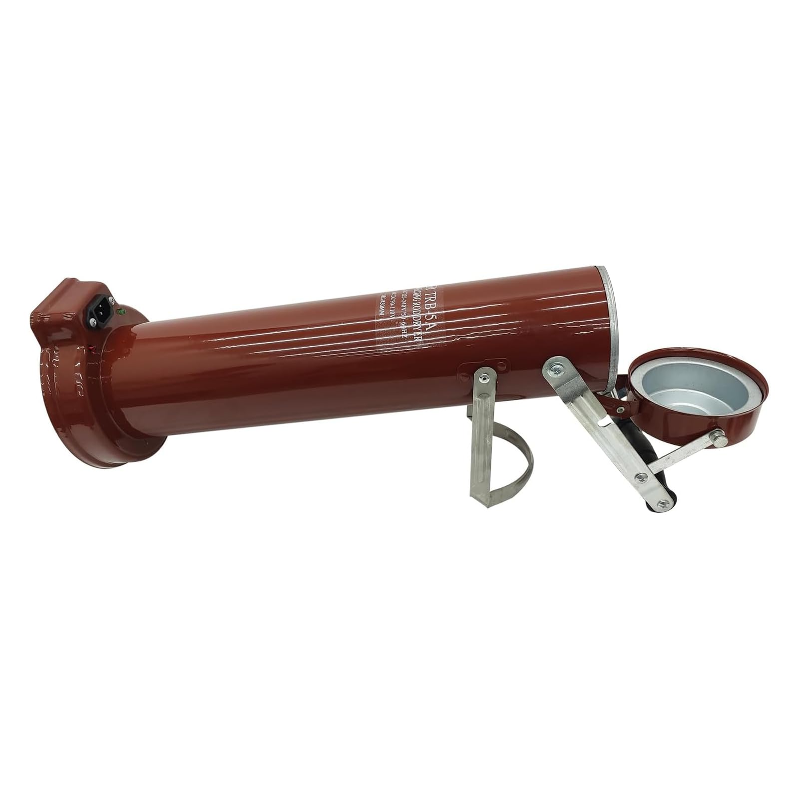 Secador de varillas de soldadura de 11 lb, horno portátil para secado de electrodos, horno de alta resistencia para varillas de soldadura, soporte para soldadura, capacidad para electrodos de 18"
