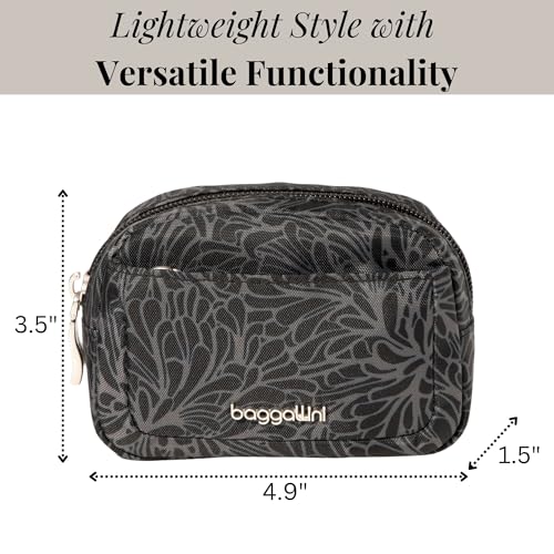 Image of Baggallini Women's Pocket Cosmetic - Lightweight Bag - Travel Essentials Makeup Organizer Mini