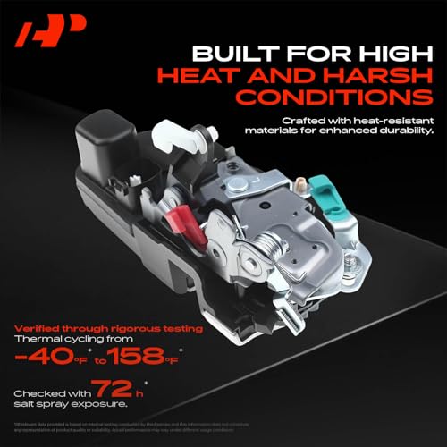 Image of A-Premium Front Left Driver Side Door Lock Actuator | Compatible with Dodge Durango 2004-2009 & Chrysler Aspen 2007-2009