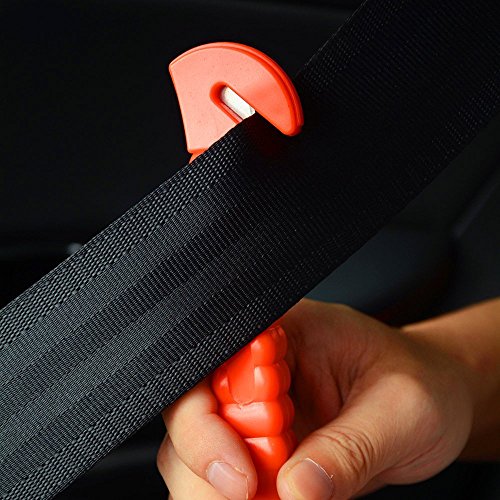 Loymr 2 Pcs Car Safety Hammer Auto Car Window Glass Hammer Breaker And Auto Safety Seatbelt Cutter 2-In-1 Rescue Disaster Escape Tool. #TOP4