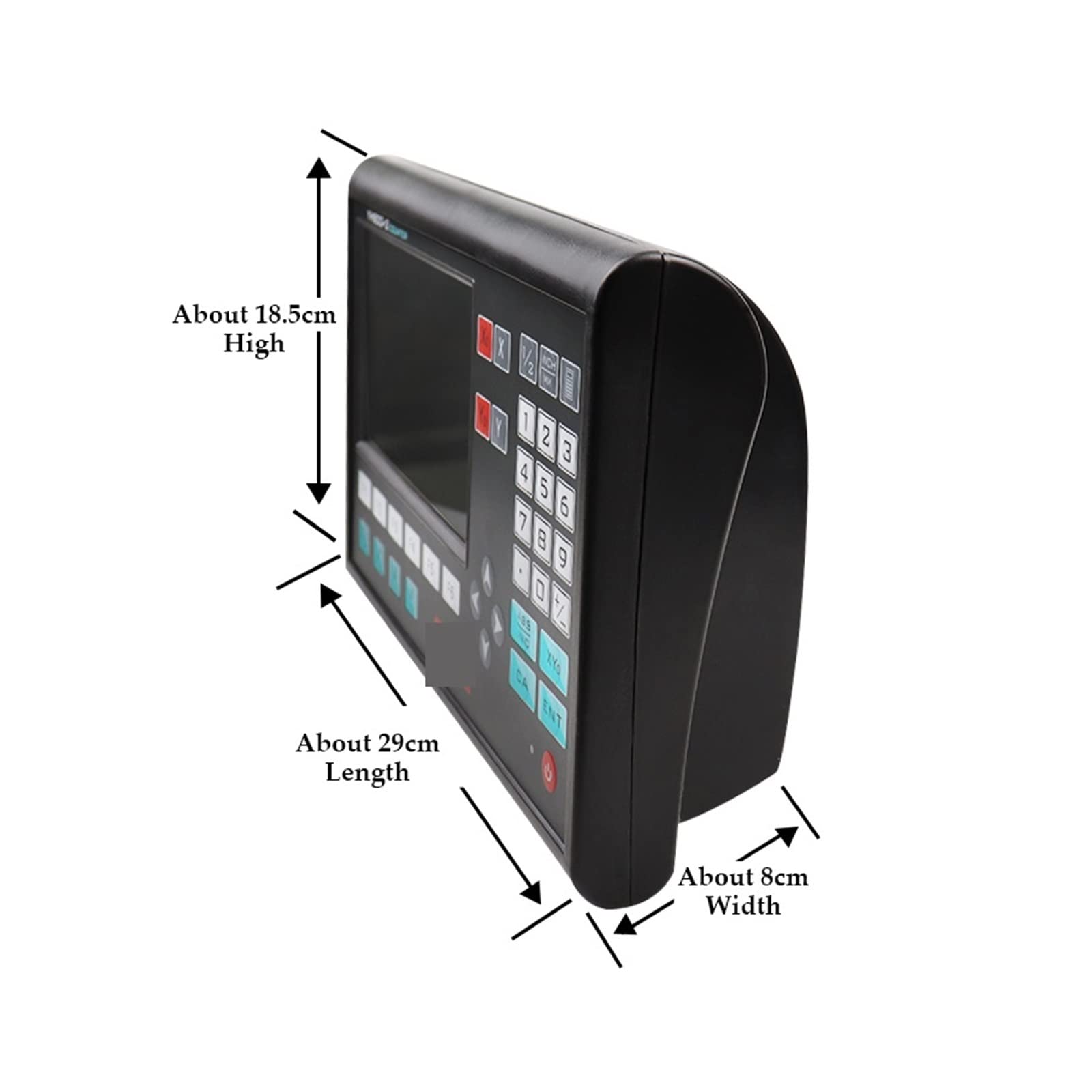 Linear Scale Mill Fresa Display DRO Digitale 2/3 Assi Per Tornio E Fresa - Sensore Lineare Ottico, Precisione 5µm/1µm, Alimentazione 80V-260V Dell Orto 19 - Foto 9