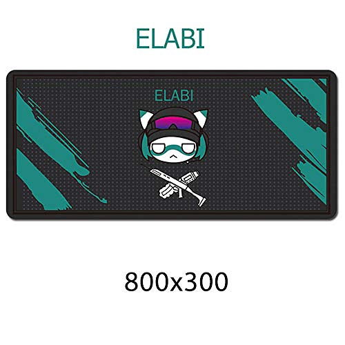Gaming Mauspads Cute Rainbow Six Siege 80x30cm Gummi Super Large PC Mousepad Gamer Gaming Mauspads   Schreibtisch Tastaturmatte für