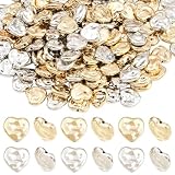 Tamaño:Hay 200 pieza de cuentas de corazón de plástico en total., 2 colores, 100 unids / color; Cada corazón de plástico mide aproximadamente 13.5mm (0.53 pulgadas) de largo., 14mm (0.55 pulgadas) de ancho, 5mm (0.2 pulgadas) de espesor, Agujero:1.6mm (0.06 pulgadas)