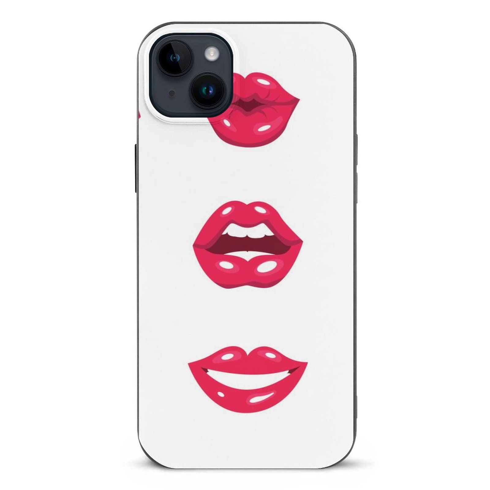 Custodie Per Telefoni Motivo Labbra Rosse Custodia Per Telefono Custodia Per Telefono Custodia Per Telefono In Tpu Compatibile Con iPhone 14 Plus