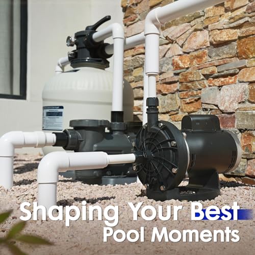 Image of Aquastrong PB4-60 Pool Booster Pump, Pure Copper Motor, 3 /4 HP, Dual Voltage 115V /230V, Low Noise, Wide Compatibility, Easy Installation for Pressure-Side Pool Cleaners Vac-Sweep 280, 380, 3900-Black