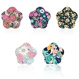 25pcs Sensor Covers for Libre 2/3, Waterproof Adhesive Patches Breathable CGM Sensor Stickers Beautiful Flower Style Non-Woven Overpatches for Libre Protection Accessories (5 Styles)