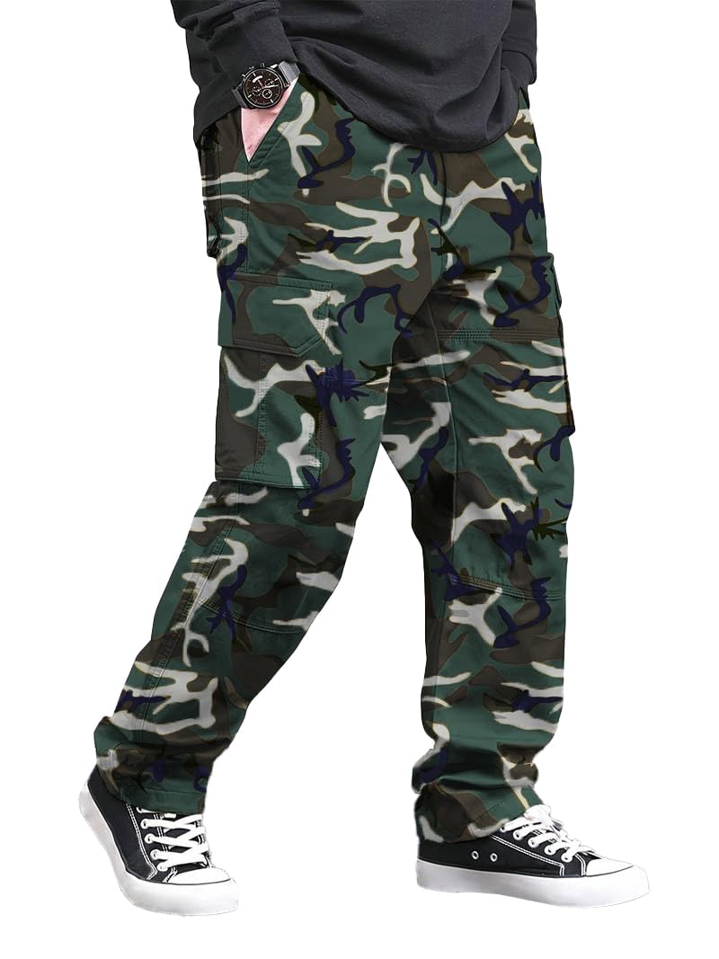 Men Cargo || Men Cargo Pants ||Camo Trousers || Utility Pants (5236)