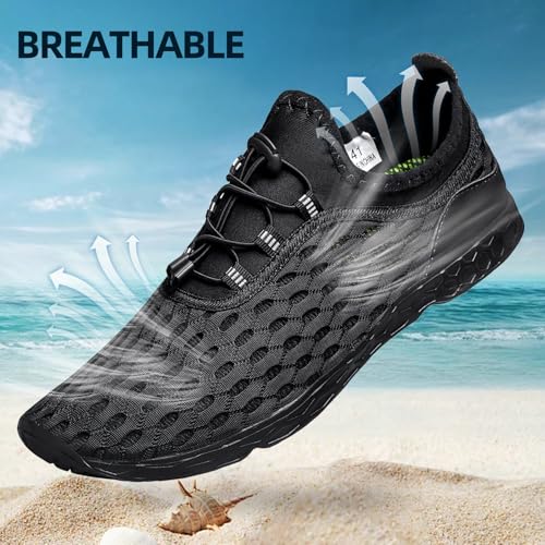 Image of DOUSSPRT Men's Water Shoes Quick Drying Sports Aqua Shoes