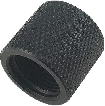 Aluminum Black Color 37/64x280.578-28 TPI Thread Protector 37/64x280.578-28 TPI Thread