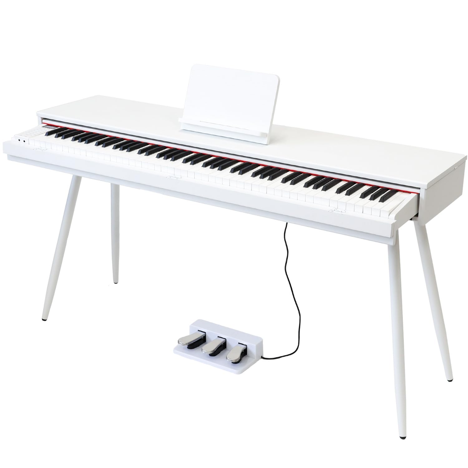 Amazon | [MRG] 電子ピアノ 引き出し式 88鍵盤 木製 MIDI対応 楽譜 