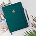 Clever Fox Planner Pro Premium – Luxurious Weekly & Monthly Planner with Budget Organizer for Productivity & Goals, Undated, A4 (Teal)