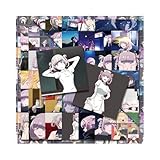 夜ふかしの歌 グッズ よふかし 桔梗セリ 七草ナズナ ステッカー セット シール 方形 60枚入り キャラクター かわいい 貼り紙 自転車 ノートパソコン 携帯 マグカップ シール 飾り[非公式] (2パック) [並行輸入品]