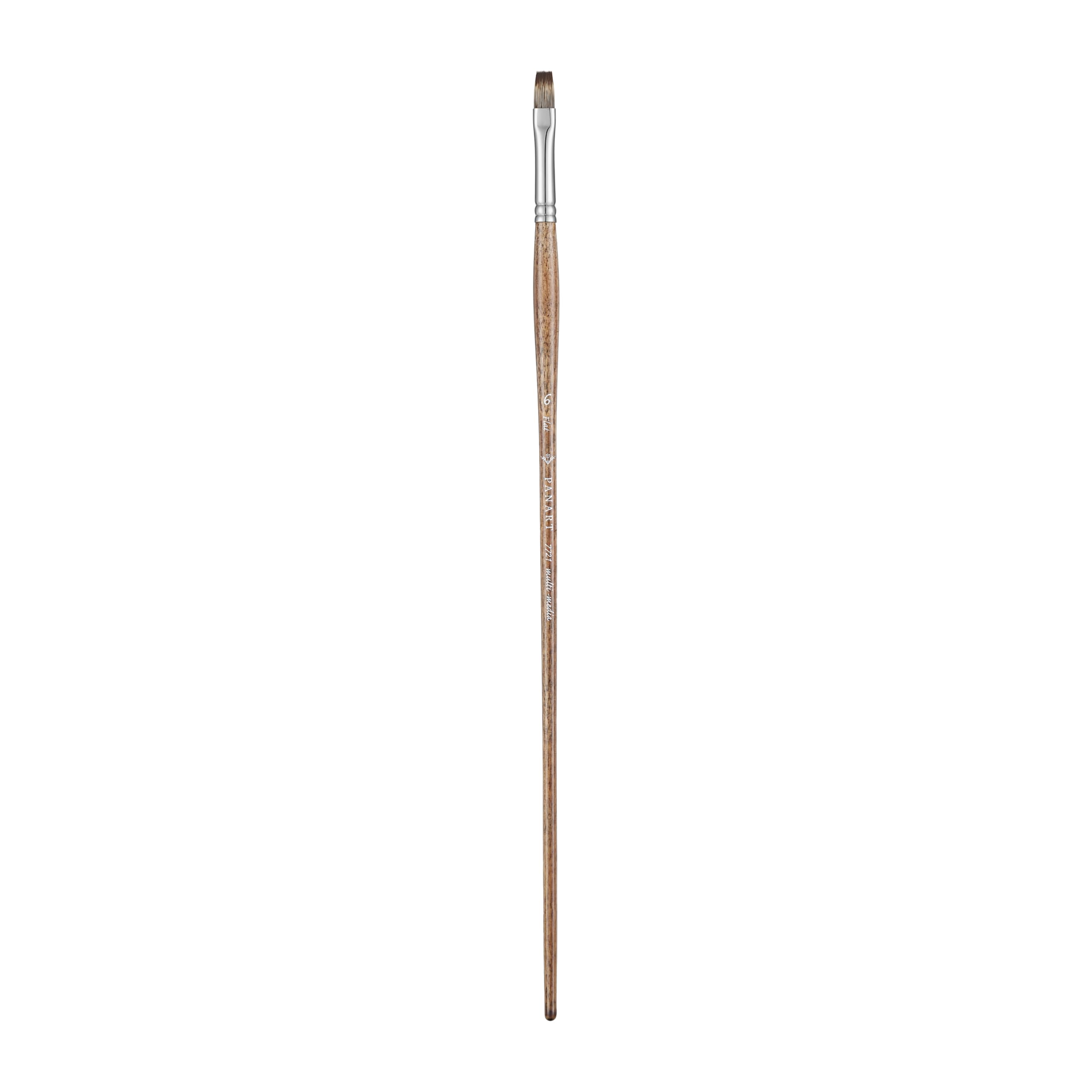 Pan Art Flat Brush Synthetic Mongoose No.06 - Multimedia - 1 Piece