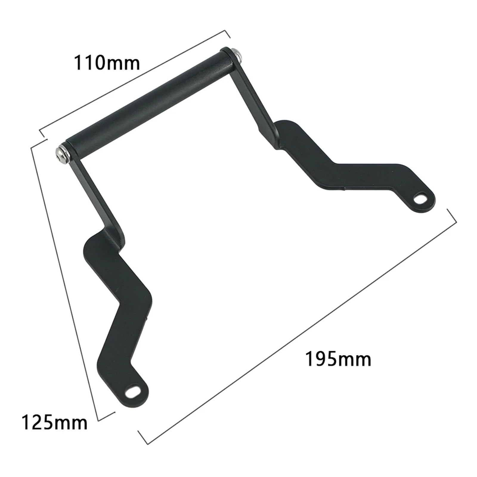 Soporte Placa Navegación GPS Barra Soporte Soporte Adaptador De Montaje para Navegación GPS De Motocicleta para Teléfono Inteligente, Soporte De Montaje para C400X C 400 X 400X C400 2019