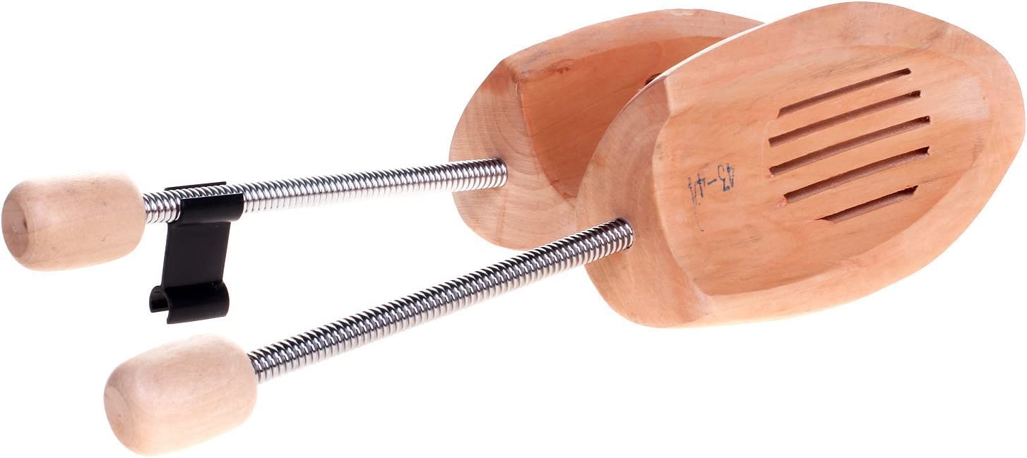 10 pares / 5 pares Hormas de zapato, madera natural, tensor de espiral, hormas. Unisex, tallas a elegir. KXB6001