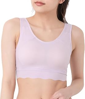[グラモア] ノンワイヤーブラ メロウブラ 24H美乳キープ 【涼しい×軽い×伸縮性】 谷間メイク 脇高 昼夜兼用 ムレにくい ナイトブラ ブラジャー レディース 大きいサイズ 小さいサイズ カップ付 セットアップ可能 S65~LL80カップ FT0424