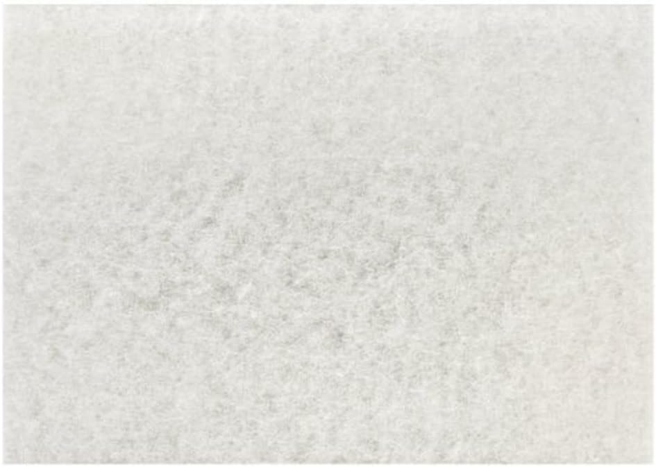 3M White Super Polish Pad 4100, 32 in x 14 in