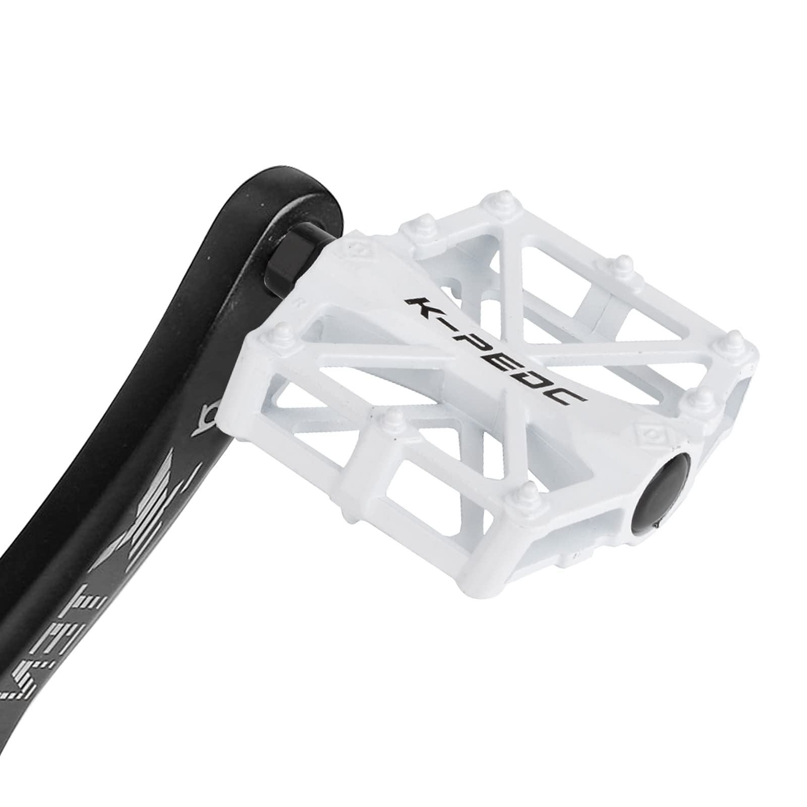 SPFAS Pedali della bicicletta Pedale della bici in alluminio Ciclismo / Strada Mountain MTB / BMX Pedale della bici con pedali Super Bearing Platone stabile con pedale antiscivolo per 9/16 di pollice (5 colori)