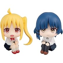 2pcs Yamada Ryo Figure Ijichi Nijika Look Up Figure, 10cm Mini Anime Action Figures Model Statue Cake Topper Decoration Handmade Collectible Gifts for Fans