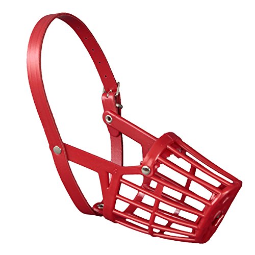 Arppe 1810010601 Muzzle Basket Plastic, Size 6, Red