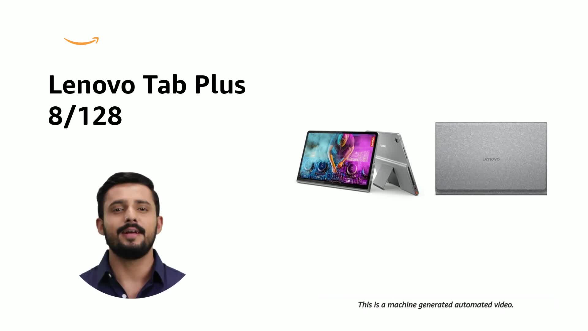 Lenovo Tab Plus Android Tablet with Sleeve