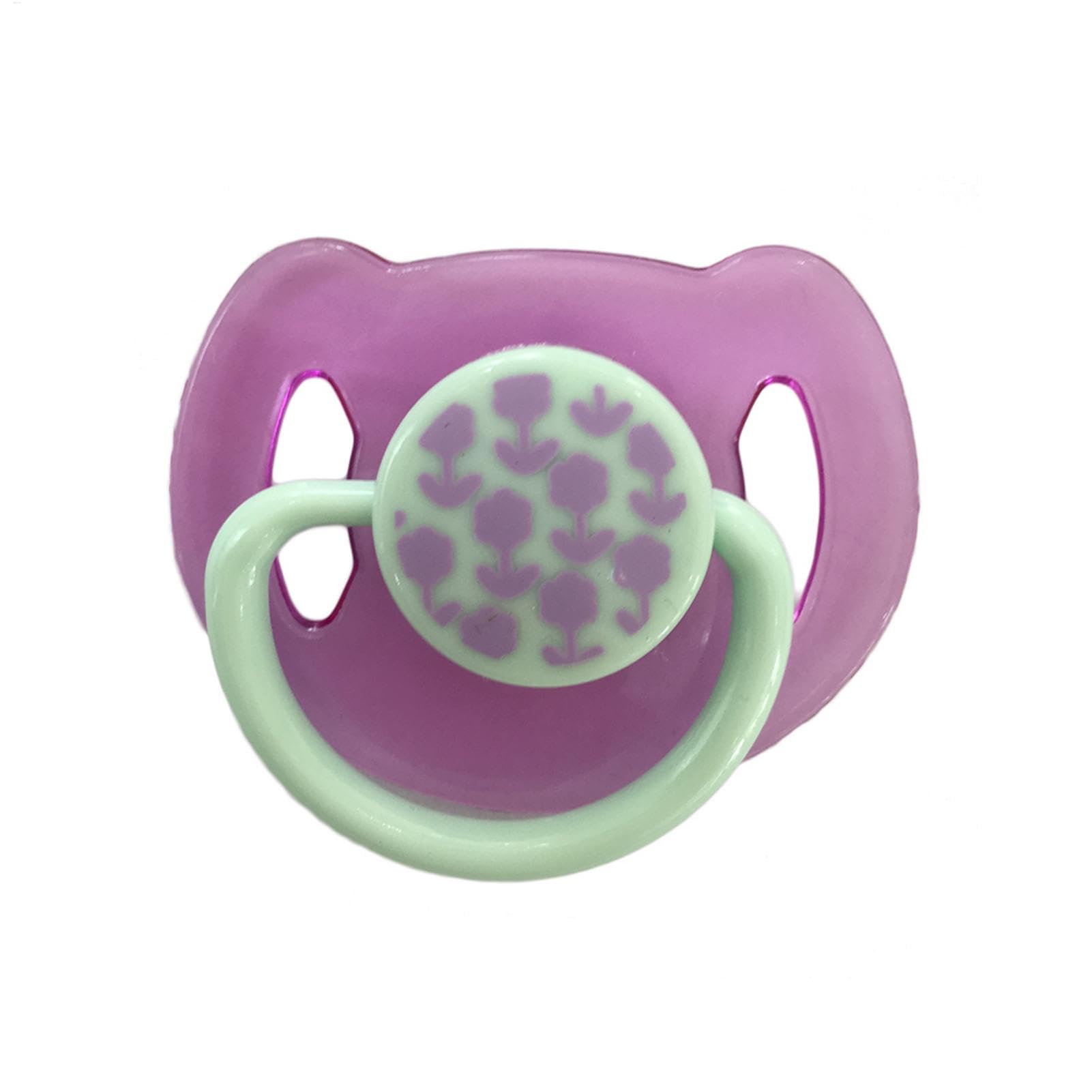 Magnetic Pacifier for Dolls, Simulation Baby Doll Soother Pacifiers Cradle Magnetic Pacifier Kids Toy, Kids Toy for Pretend Feeding Supplies, Accessories for Children Boys Girl