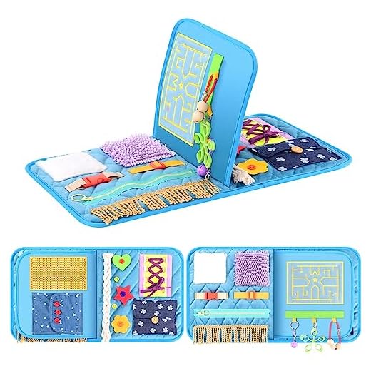 SOFWO Fidget Blanket for Adults with Dementia,Dementia Activities for Seniors, Aids in Therapy of Person with Autism, Alzheimers and Dementia Busy Blanket,Sensory Stimulation .(11.4 x 20.3 in)