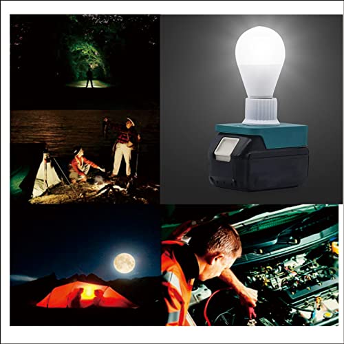 Lampe de travail LED E27 pour éclairer les chantiers sans prise