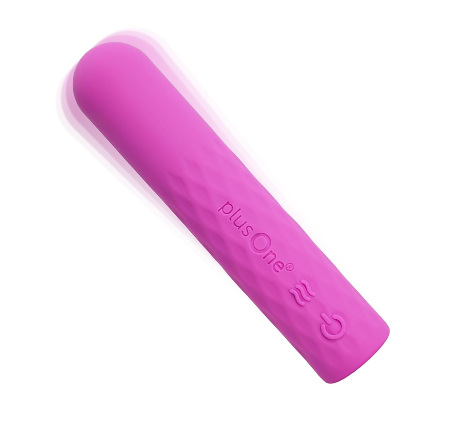 Amazon.com: plusOne Super Bullet Massager, Waterproof, Silicone, USB  Rechargeable, Personal Wellness Device with 10 Settings and Warming Feature  : Health & Household