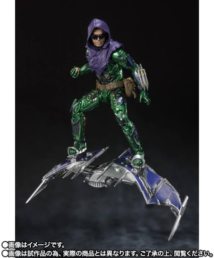TAMASHII NATIONS - Spider-Man: No Way Home - Green Goblin (Spider-Man: No Way Home), Bandai Spirits S.H.Figuarts Action Figure