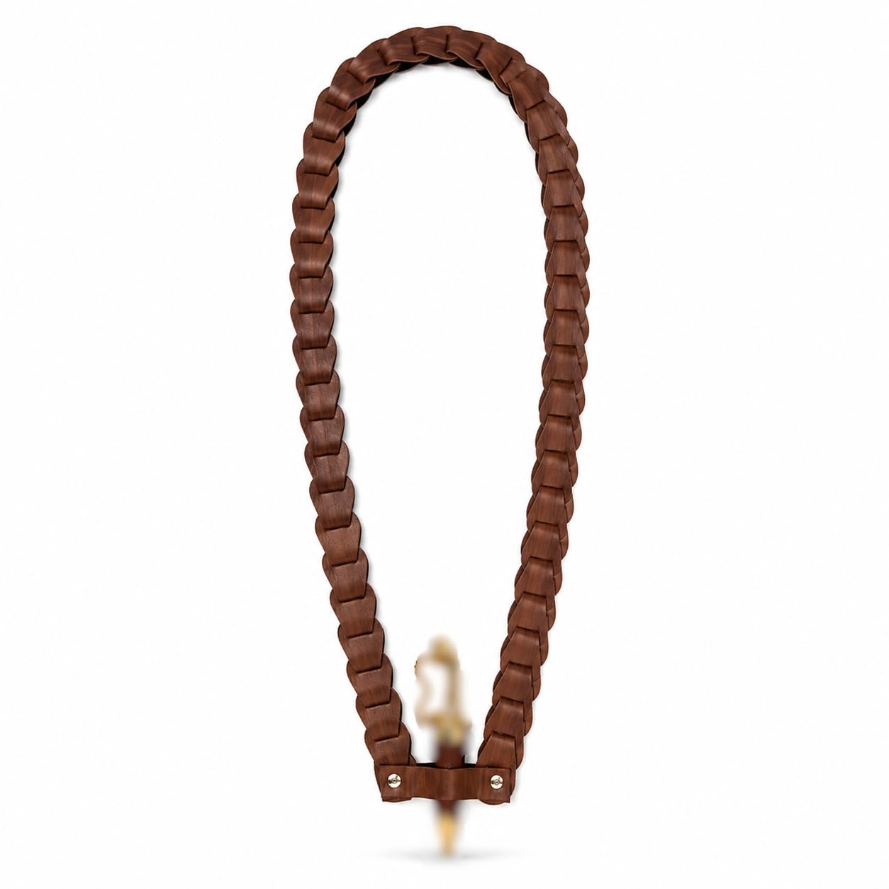 Rajputi Katar Holder Wedding Belt in Premium Cognac Brown Rexine Fabric, Traditional Groom Ceremonial Accessory-picture-44