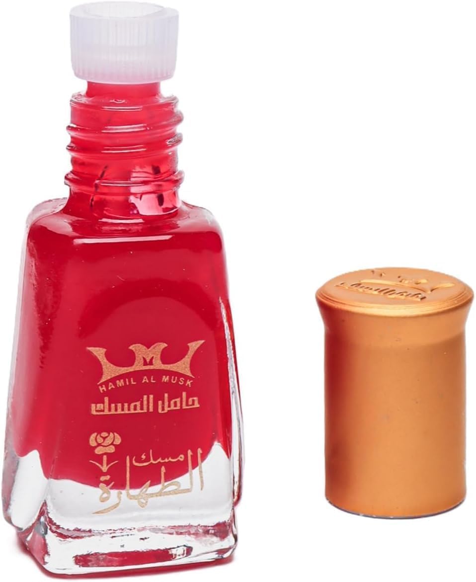 Mesk Al Tahara 6mL | Pomegranate Musk Perfume for Women | Egyptian Musk Oil Arabian Perfume | Soft Skin Scent for Everyday Wear & Layering مسك الطهاره رومان