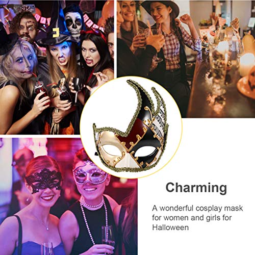 Vosarea Capa de Rosto de Carnaval Capa de Rosto Capa de Rosto de Halloween Suprimentos de MÃ¡scaras