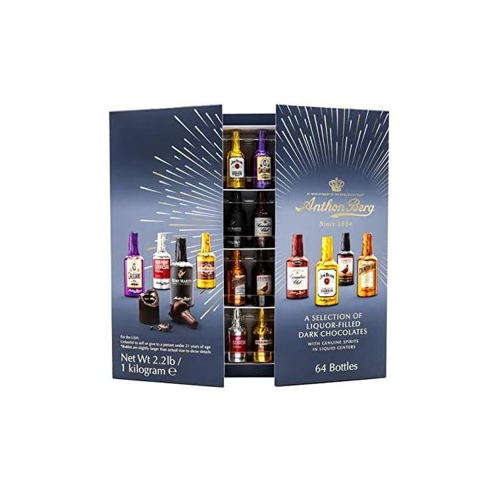Buy Anthon Berg Chocolate Liqueurs Chocolates Gift Set Pack Of 64 Premium Liqueur Chocolates