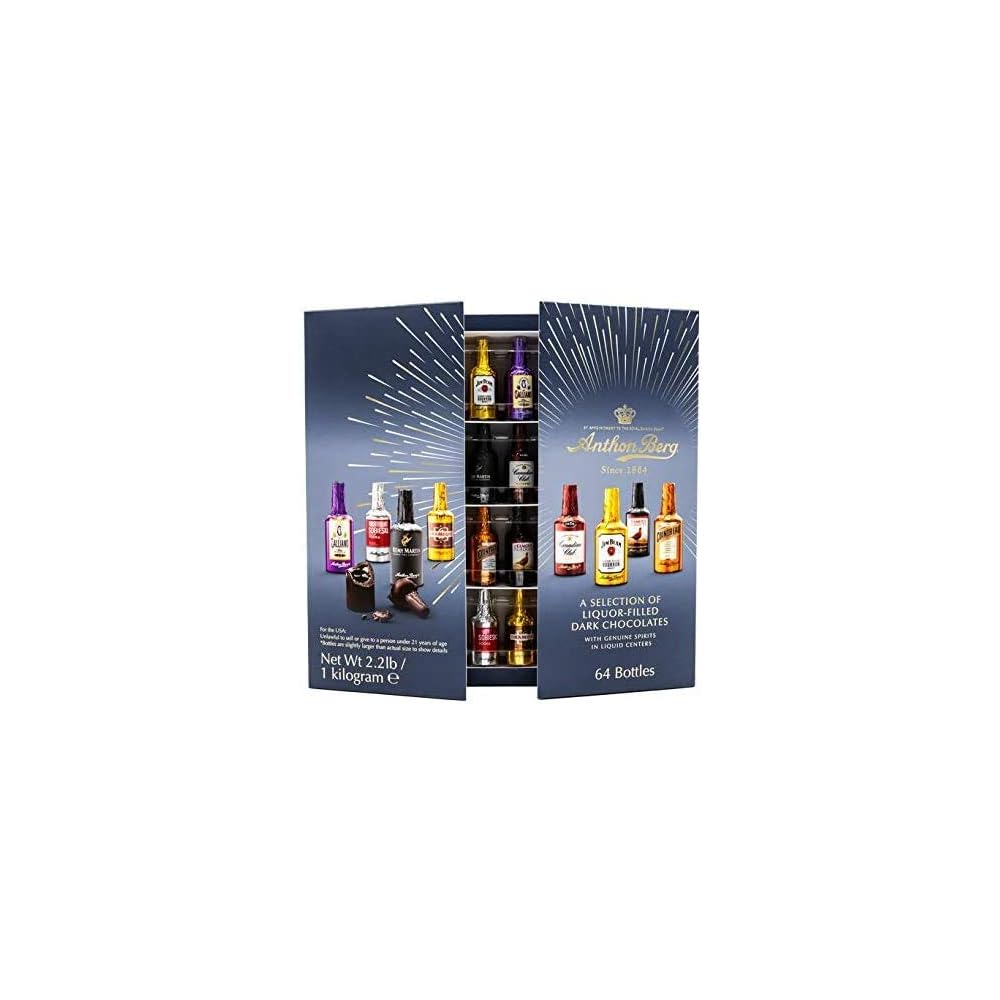 Buy Anthon Berg Chocolate Liqueurs Chocolates Gift Set Pack of 64 Premium Liqueur Chocolates