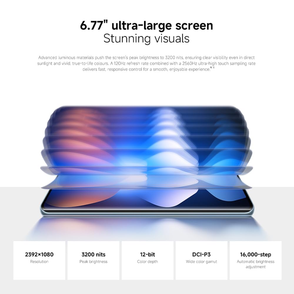 XIAOMI REDMI Note 15 8GB+256GB,Smartphone 6.77" AMOLED 120Hz,MTK G100-Ultra,108MP+20MP, 6000mAh,Charge Turbo 33W,Vert(sans Chargeur Inclus)
