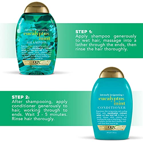 Ogx Intensely Invigorating + Eucalyptus Mint Conditioner, 13 Ounce #TOP3