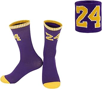 Elite Basketball Socks for Boys and Girls, Athletic Socks&Basketball Wristband, Sport Socks for Kids 6-13