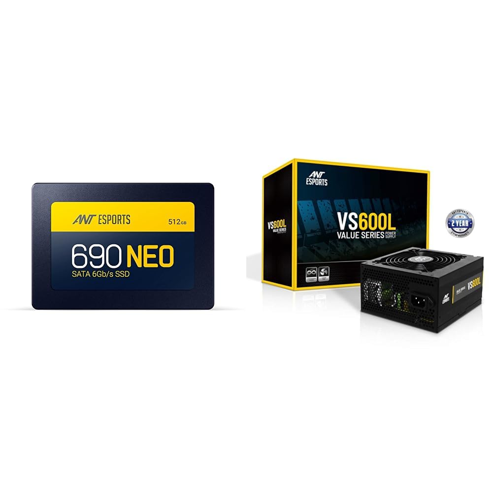 Ant Esports 690 Neo Sata 2.5" 512GB Internal Solid State Drive/SSD with SATA III Interface, 6Gb/s, F-image-12