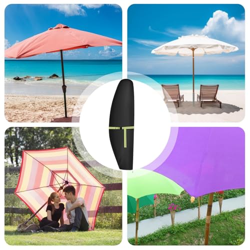 Housse de protection pour parasol robuste et stable pour jardin - 5